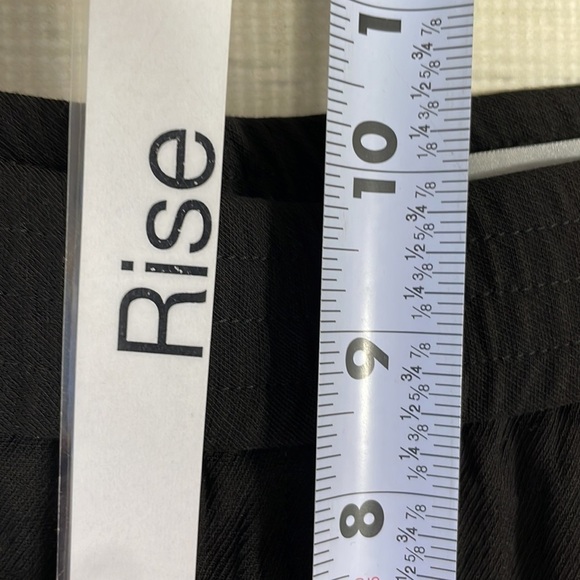 Classiques Entier Pants Black Tapered Trousers Ankle Zip Size Medium - Picture 9 of 12